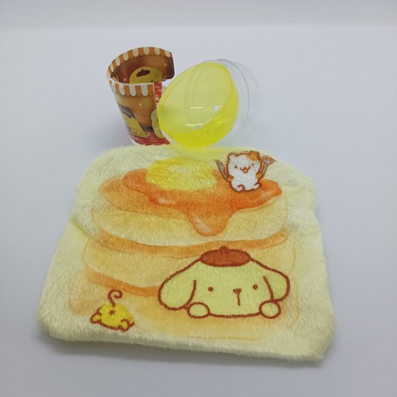 Pompompurion (sanrio character) fluffy zipper pouch. - Picture 4 of 6